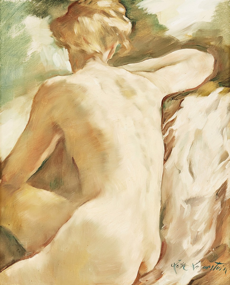 "Painting. Nude" by Lotte Laserstein