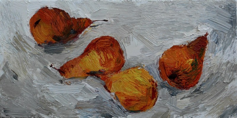 "Studiu. Natură statică" by Мариа Домбров, 2015, масло / холст