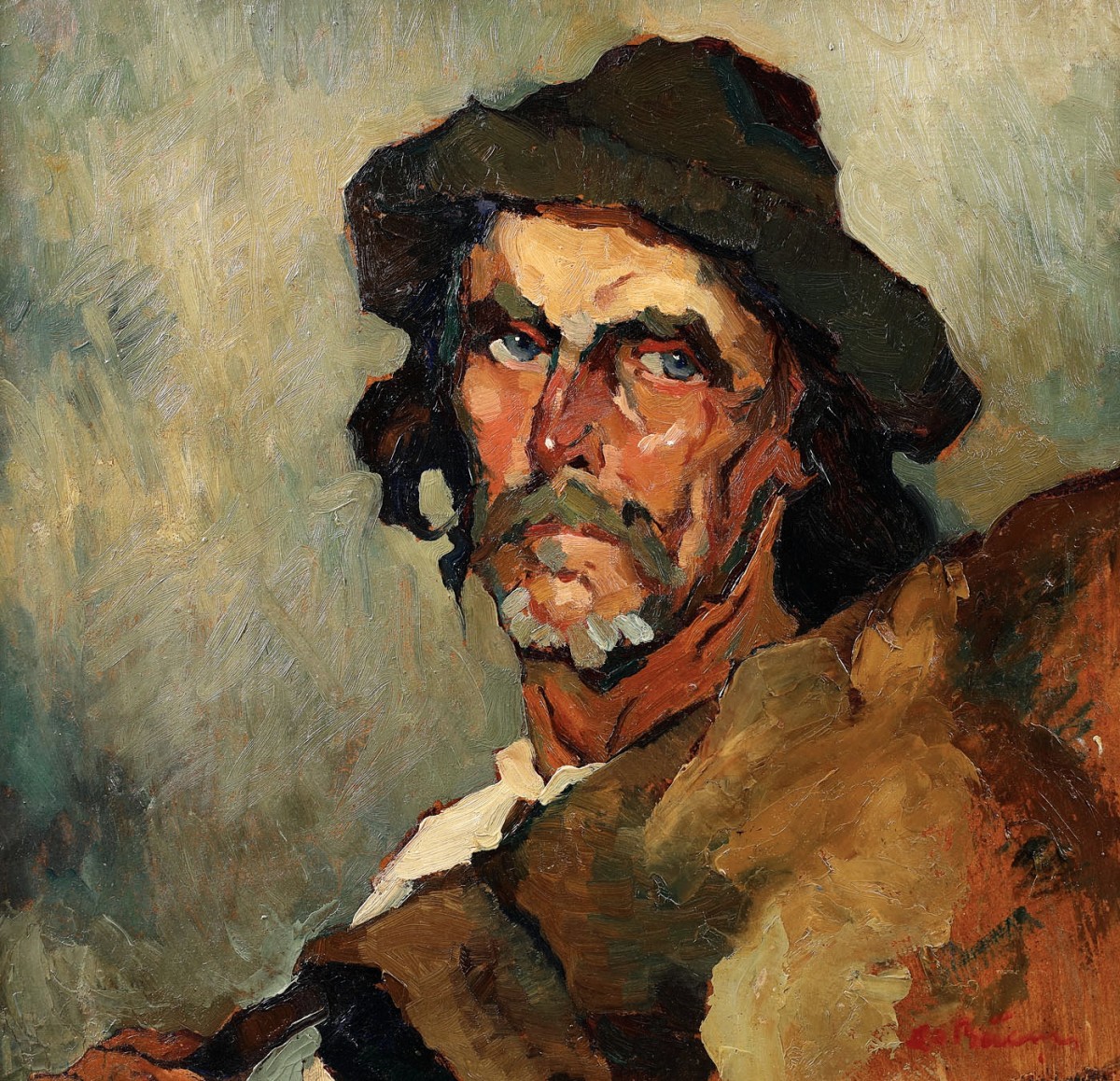 "Pictură. Portret" by Aurel Băeșu