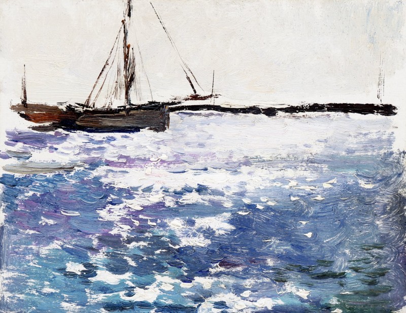 "Painting. Marine landscapes" by Joaquín Sorolla y Bastida