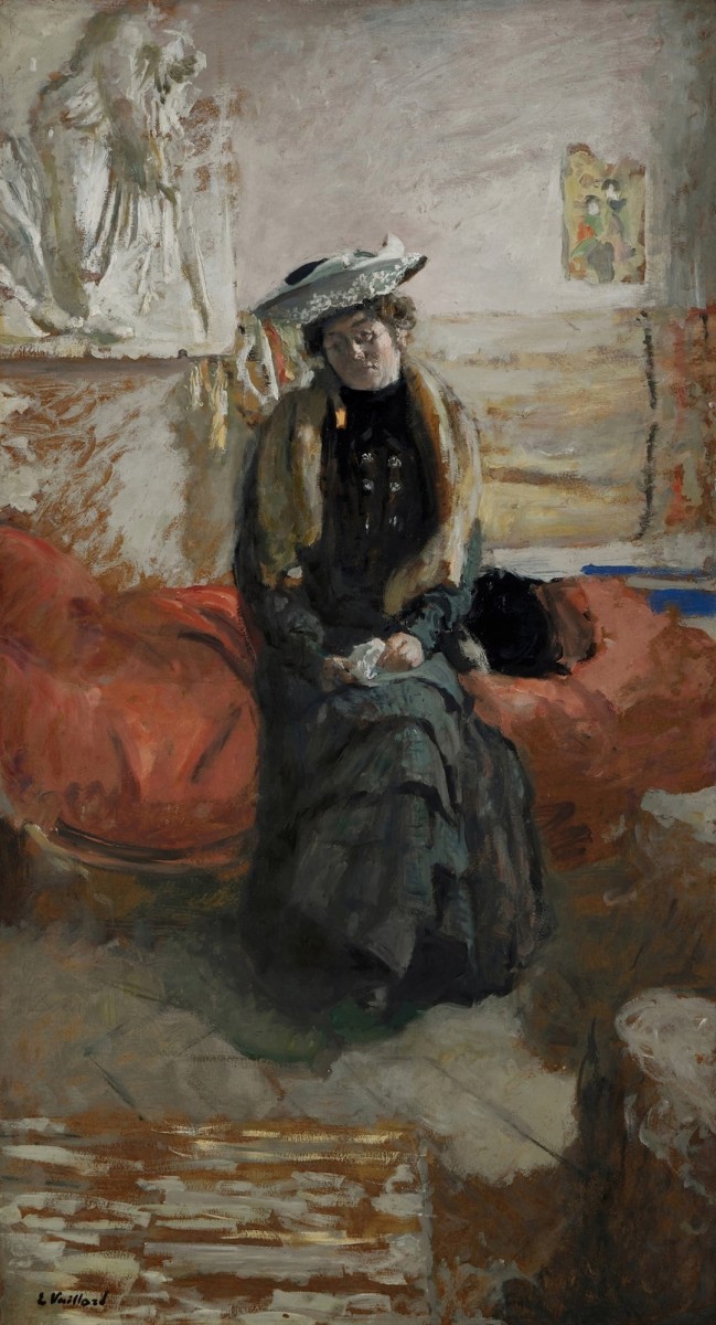 "Painting. Figure" by Jean-Édouard Vuillard