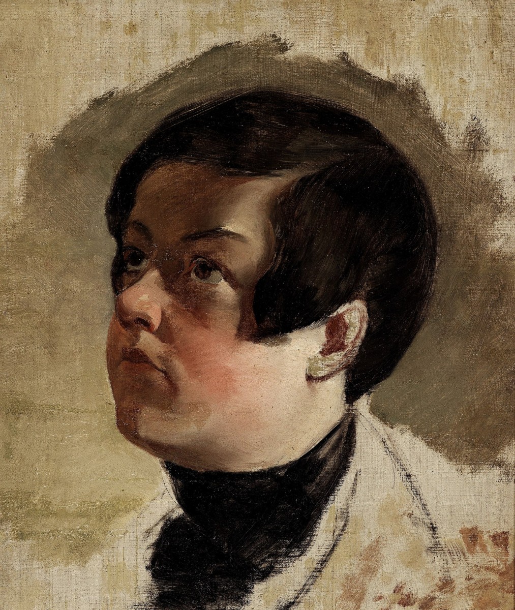 "Pictură. Portret" by Friedrich von Amerling