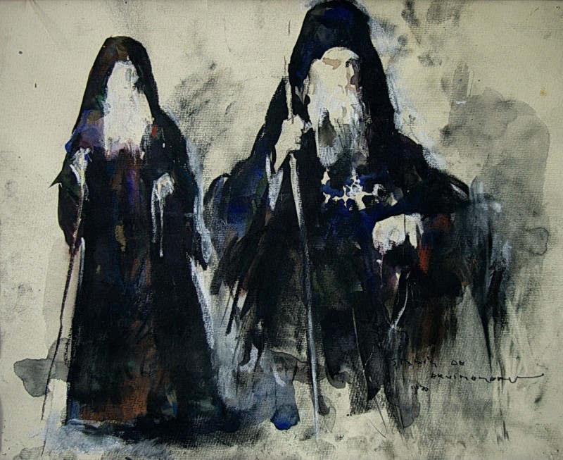 "Drawing. Figure" by Gheorghe Lisița