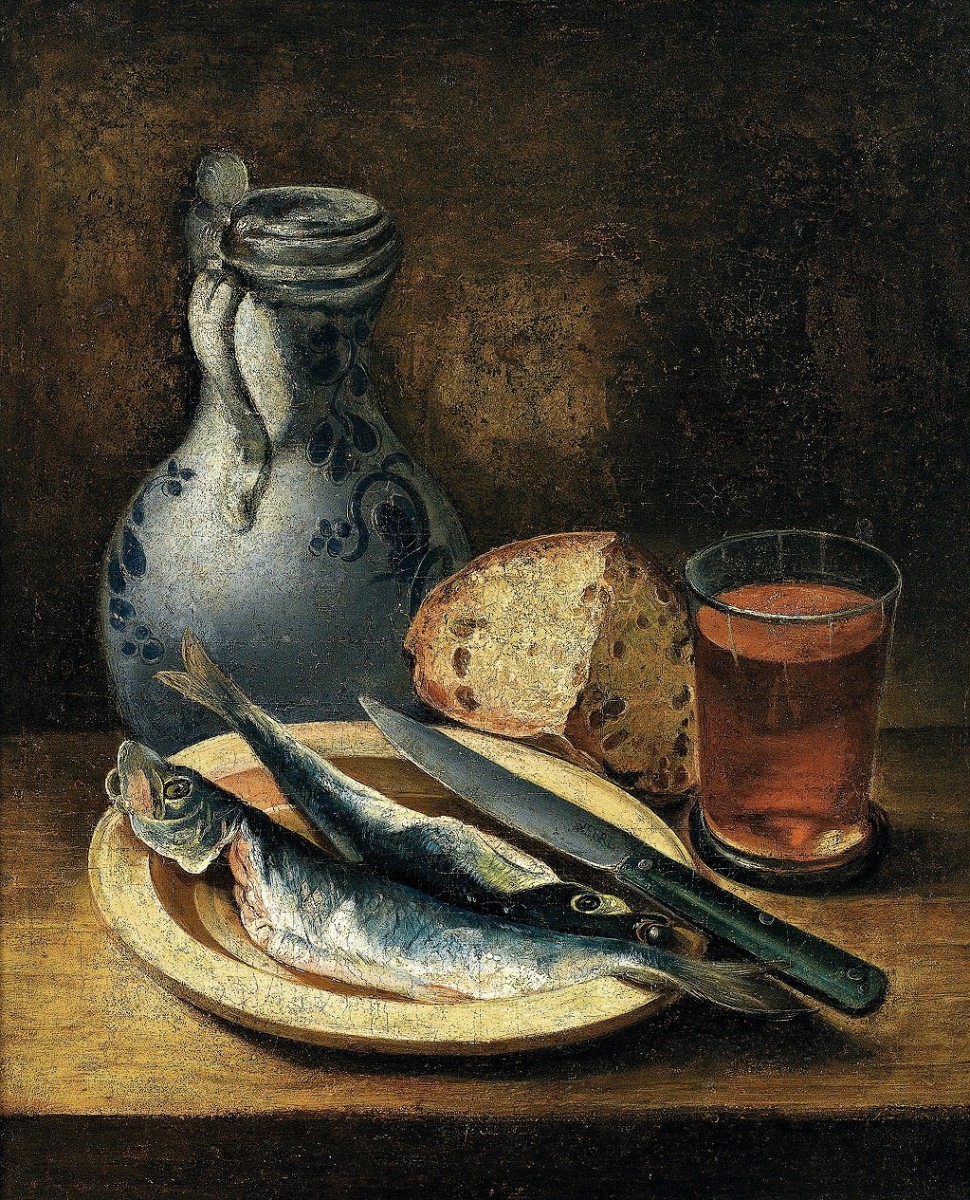 "Painting. Still life" by Johann Andreas Herrlein