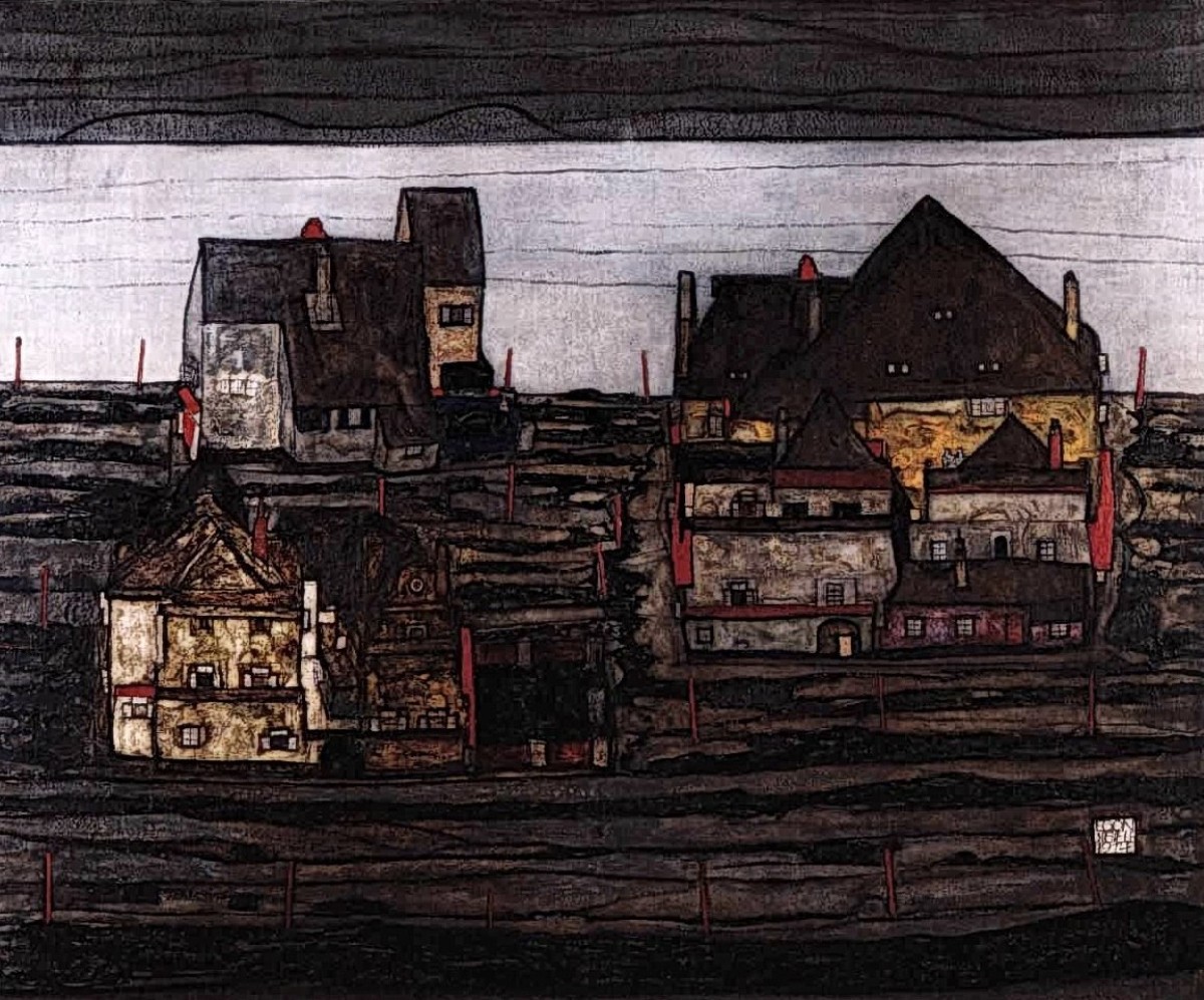 "Живопись. Абстракт. Архитектура" by Егон Счиеле