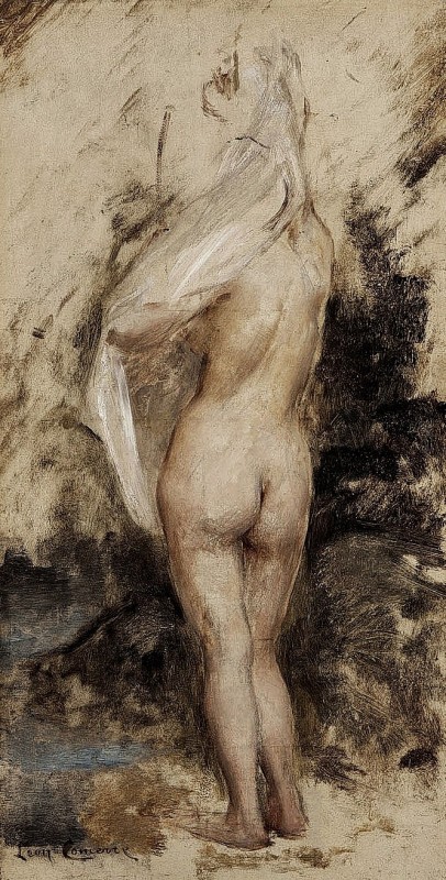 "Painting. Nude" by Léon Comerre