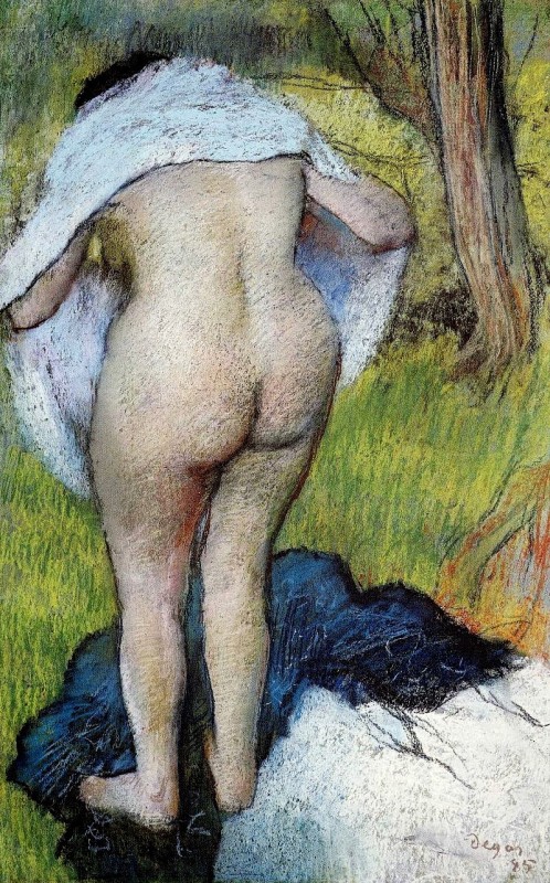 "Pictură. Nud" by Edgar Degas