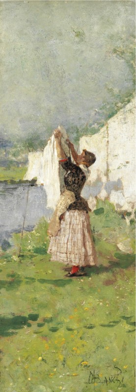 "Composition" by Mosè Bianchi