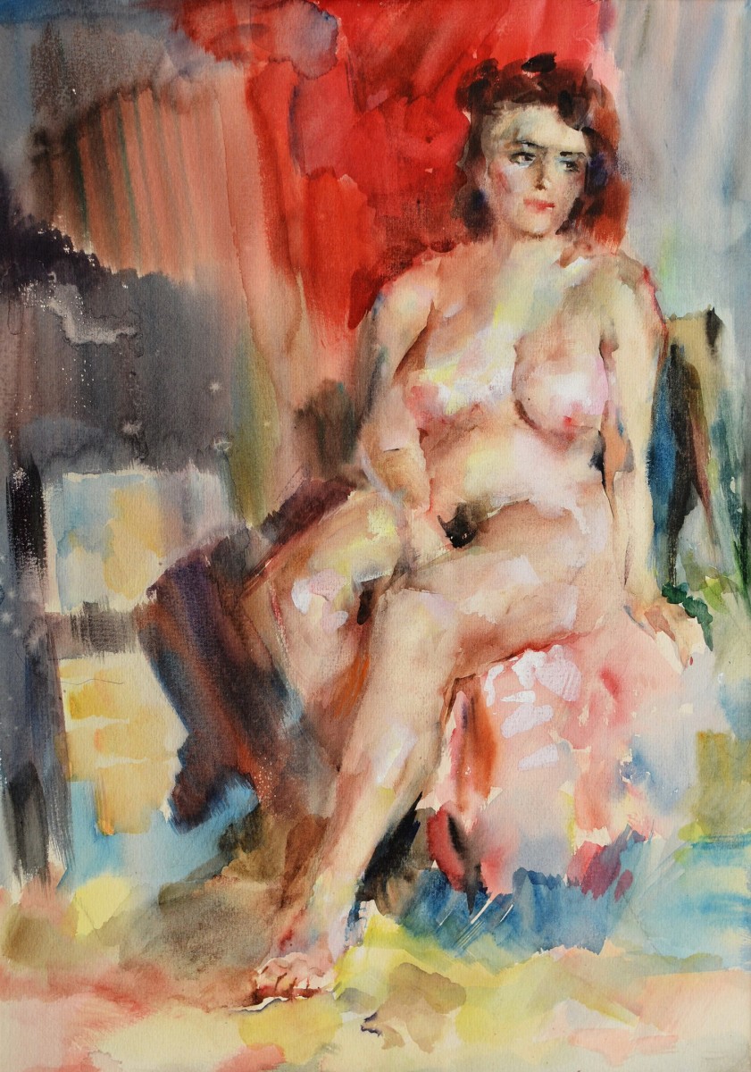 "Pictură. Nud" by Constantin Peștereanu