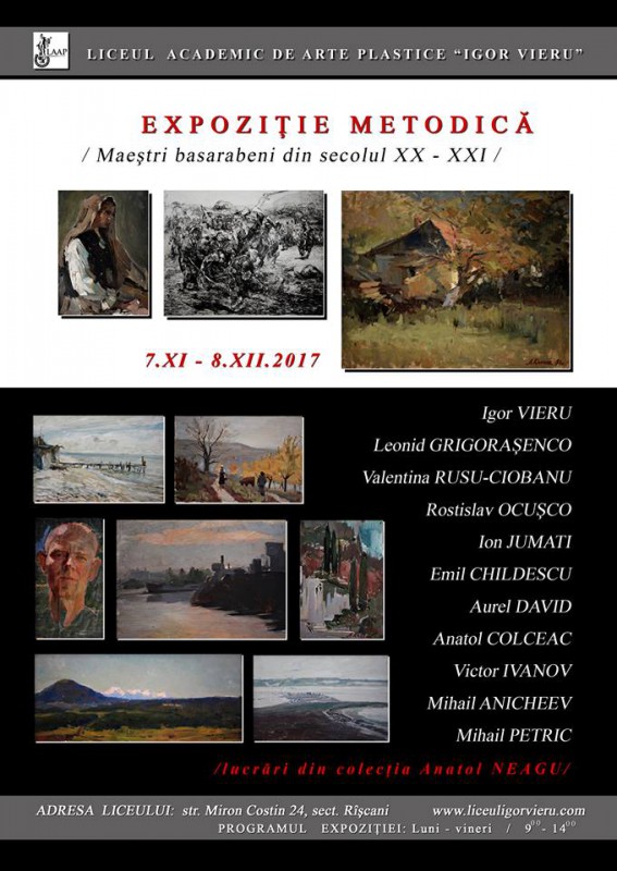 Methodical exhibition “Bessarabian Masters of the 20th - 21st Century”