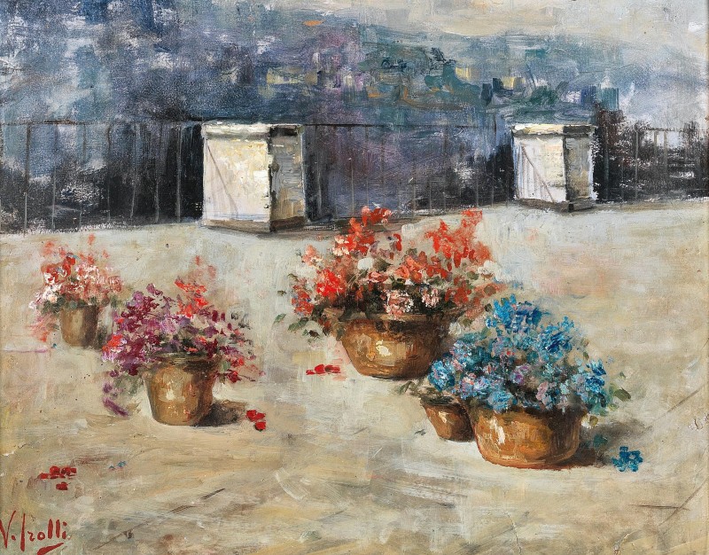 "Painting. Flowers" by Vincenzo Irolli