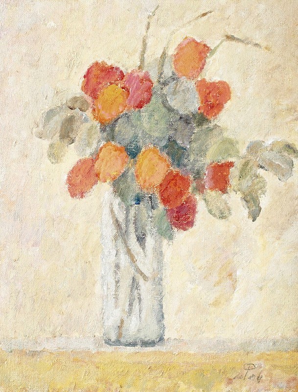 "Painting. Flowers" by Ovidiu Bose Paştină