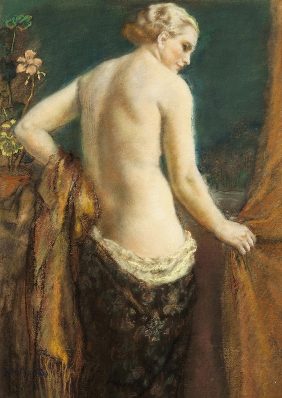 "Pictură. Nud" by Karel Spillar