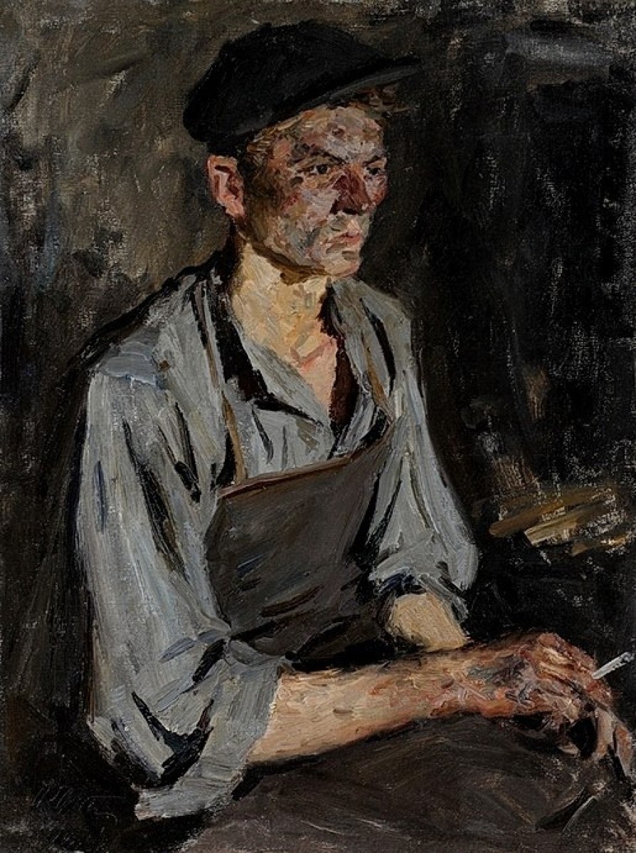 "Pictură. Figură / semifigură" by Dmitry Kapitonovich Tegin