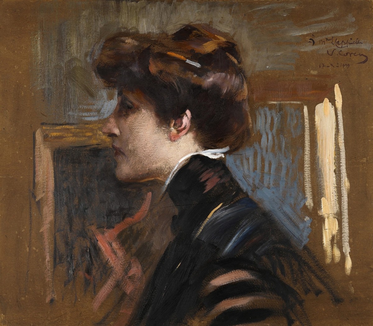 "Painting. Portrait" by Vittorio Matteo Corcos