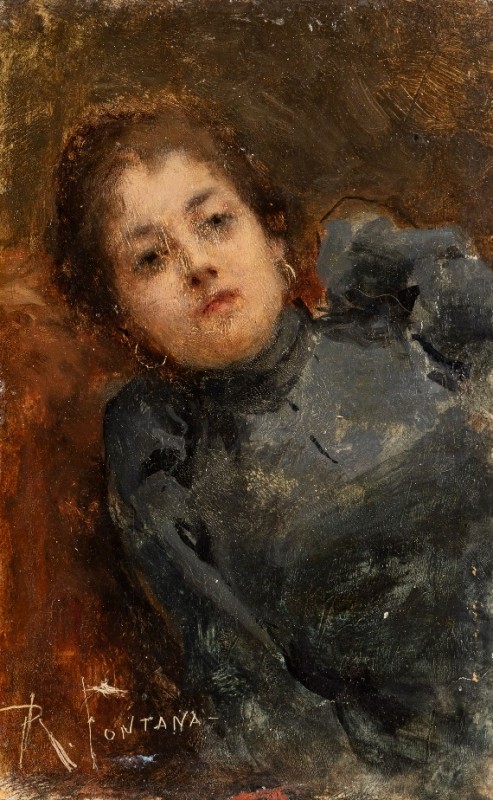 "Pictură. Portret" by Roberto Fontana