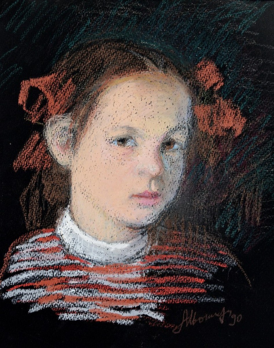 "Pictură. Portret" by Alexandru Ivonin