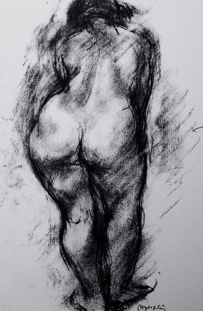 "Drawing. Nude" by Roger Plin