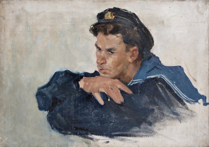 "Painting. Portrait" by Anatoly Ivanovich Kalchak