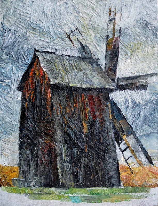 "Pictură. Pleinair. Pleinair România" by Nina Apostol, ulei pe pânză
