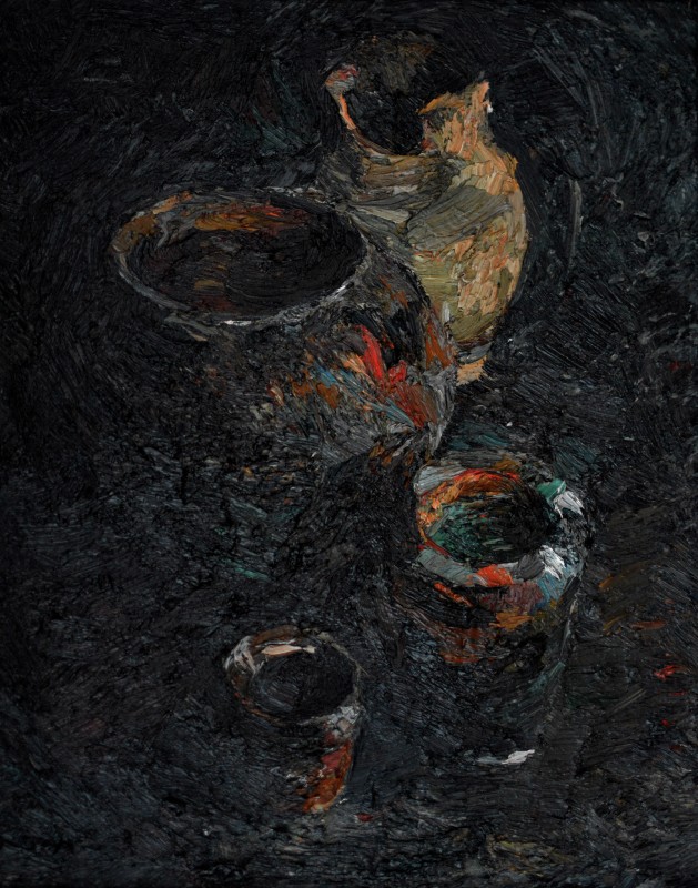 "Painting. Etude. Long term" by Ion Golubei, 500x400mm, oil on canvas