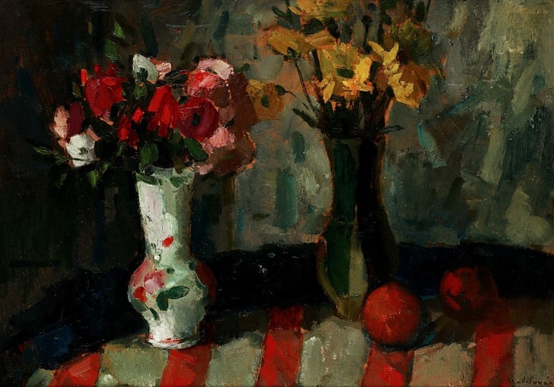 "Pictură. Natură statică" by István Moldován