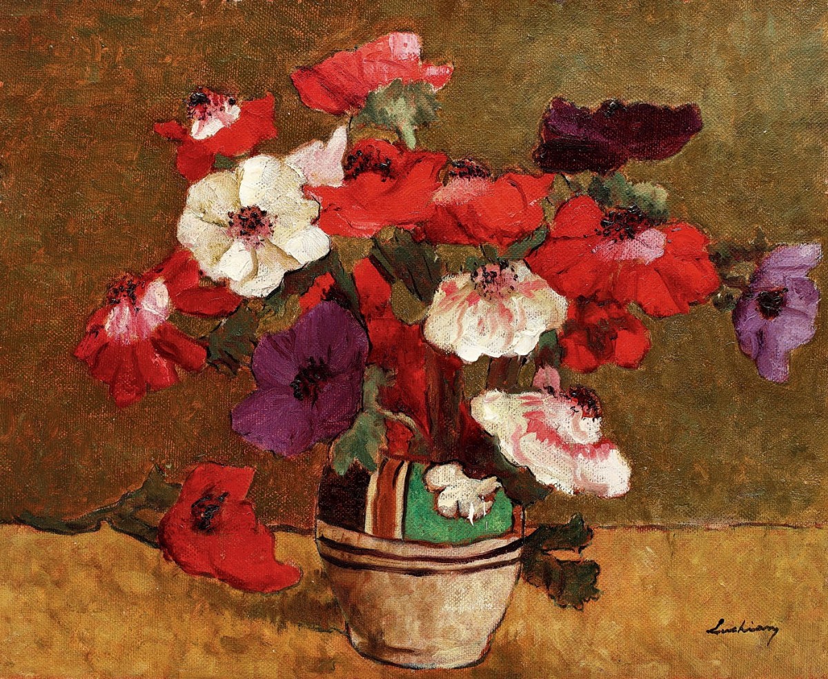 "Painting. Flowers" by Ștefan Luchian