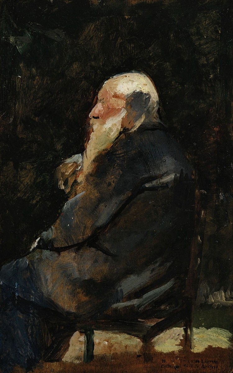 "Pictură. Portret" by Henri de Toulouse-Lautrec