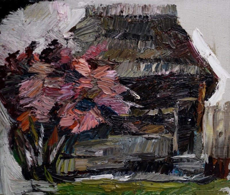 "Живопись. Пленэр. Продолжительный" by Думитрица Знаида, 250x300mm, масло / холст