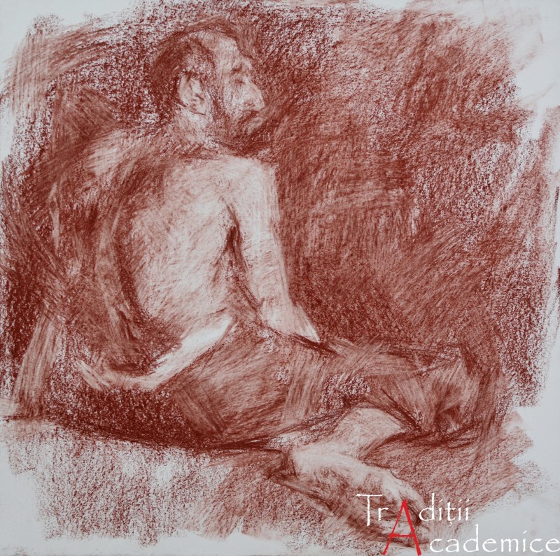 "Живопись. Этюд. Фигура / полуфигура" by Едуард Леаху