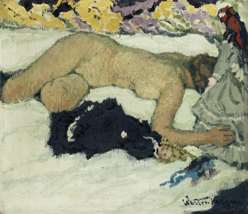 "Composition. Nude" by Johann Walter-Kurau