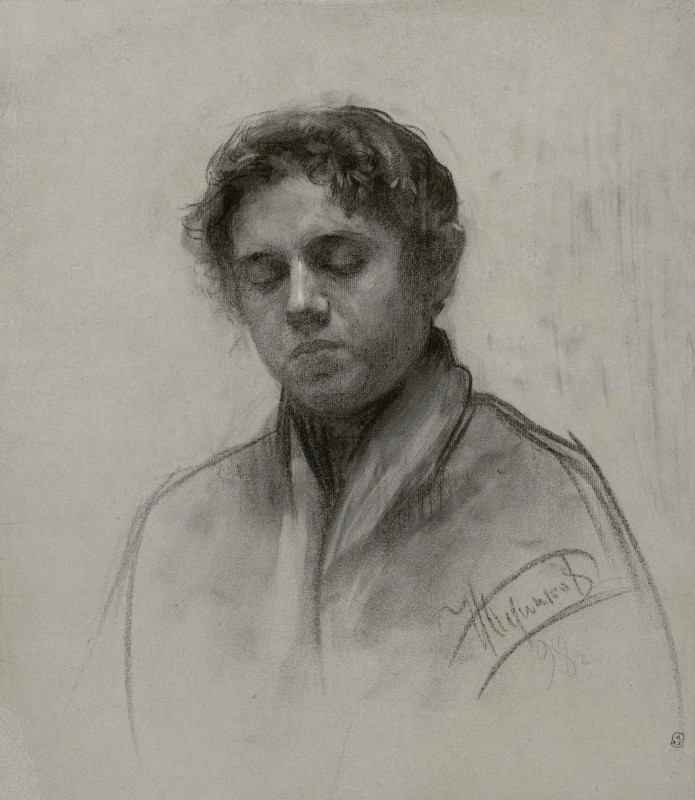 "Рисунок. Портрет" by Ivan Semenovich Kulikov