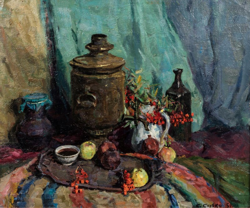 "Painting. Still life" by Sergey Michailovich Skubko