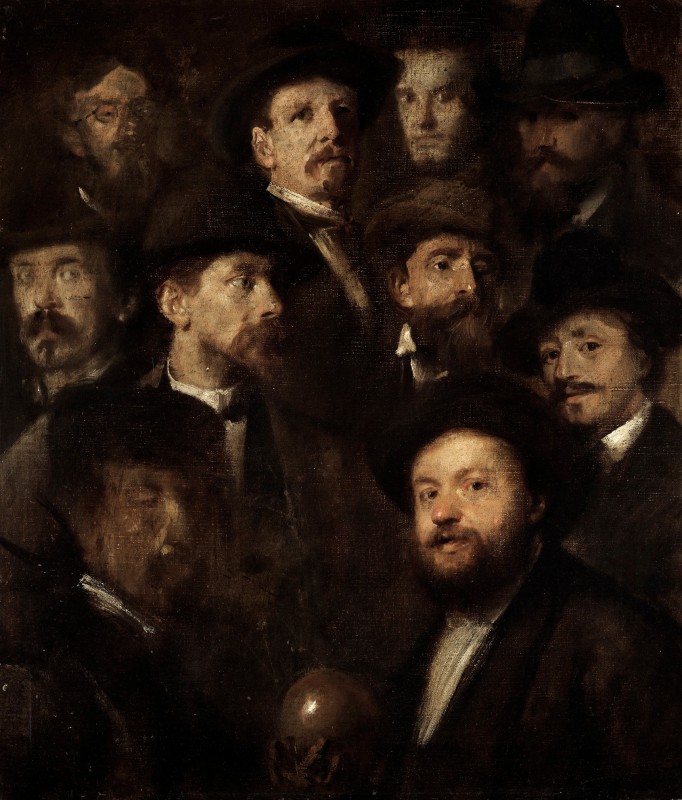 "Pictură. Portret" by Franz von Lenbach