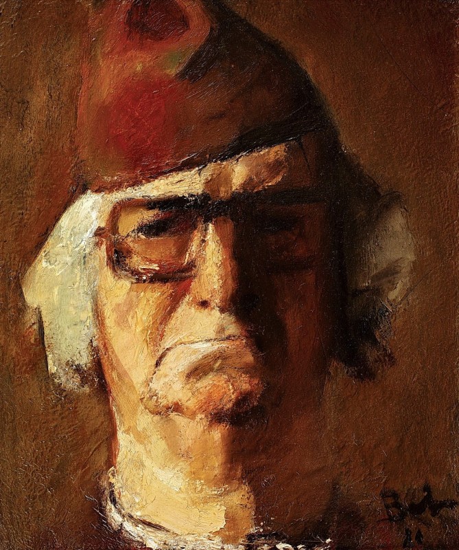 "Pictură. Portret" by Corneliu Baba