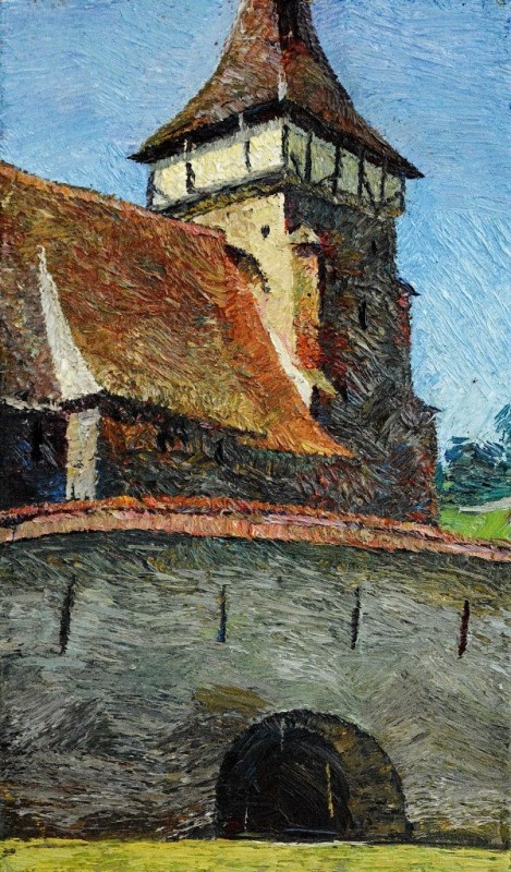 "Transilvania" by Veaceslav Uzun, 2015, oil on canvas