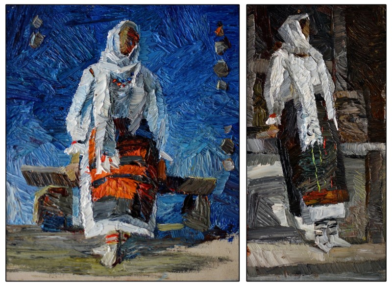 "Painting. Pleinair. Pleinair romania" by Natalia Fostica, oil on canvas