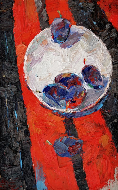 "Painting. Pleinair. Long term" by Ștefan Mocanu, 400x250mm, oil on canvas