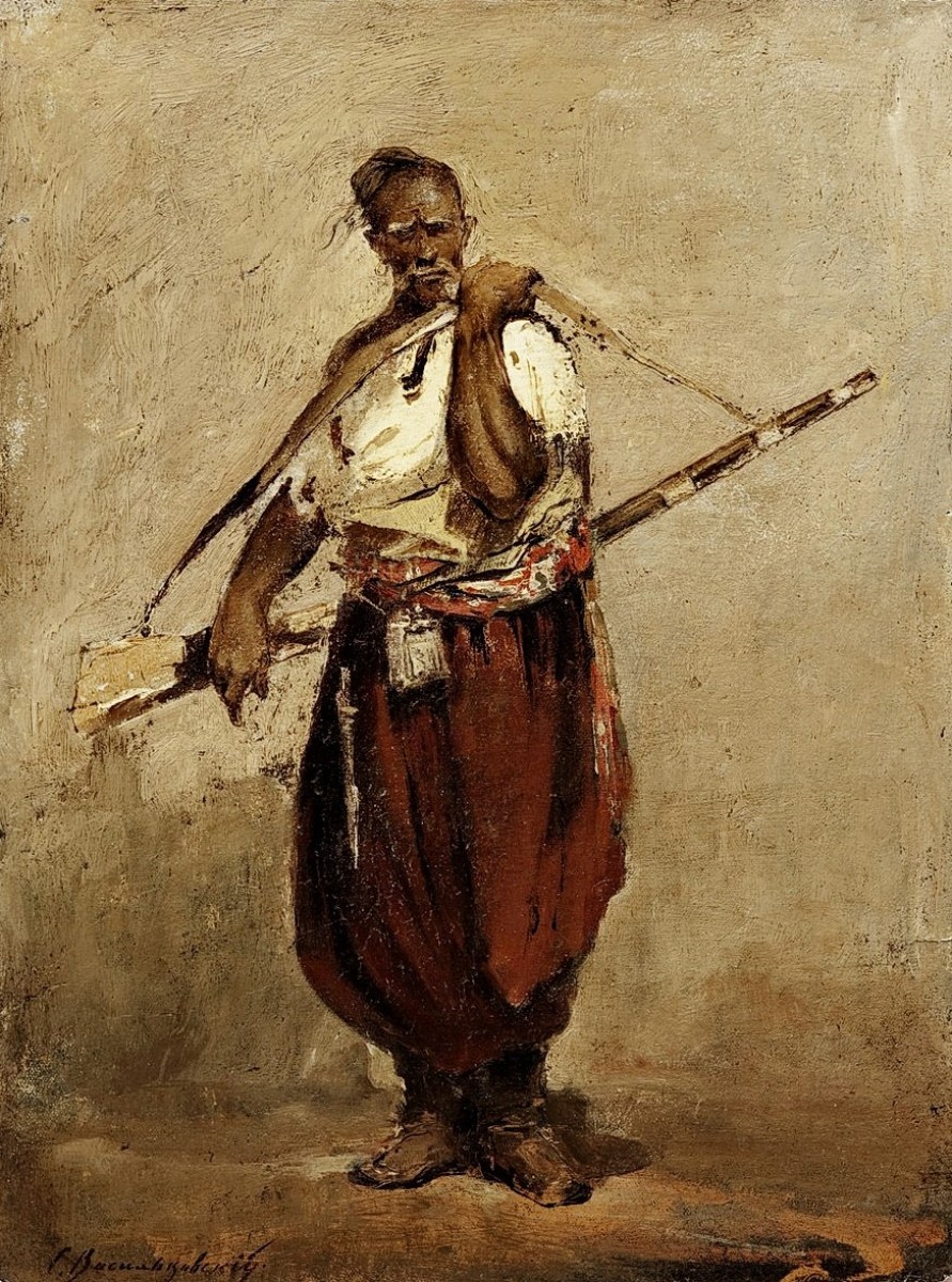 "Pictură. Figură / semifigură" by Serhii Vasylkivsky