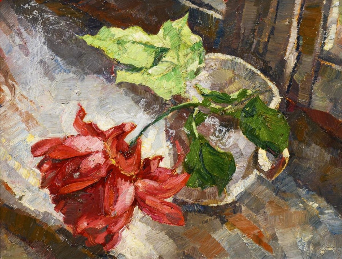"Painting. Flowers" by Siegfried Czerny