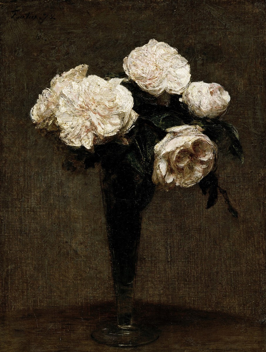 "Pictură. Flori" by Henri Fantin-Latour