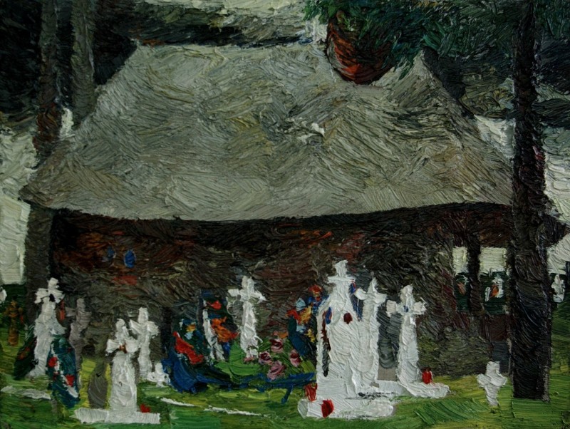 "Studiu" by Marina Ermurache, 2013, oil on canvas