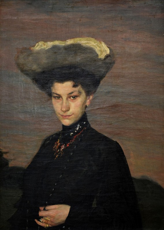 "Painting. Portrait" by Boris Kustodiev