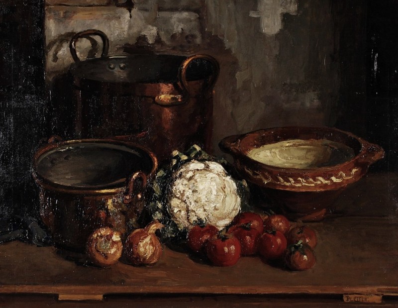 "Pictură. Natură statică" by George Pletser