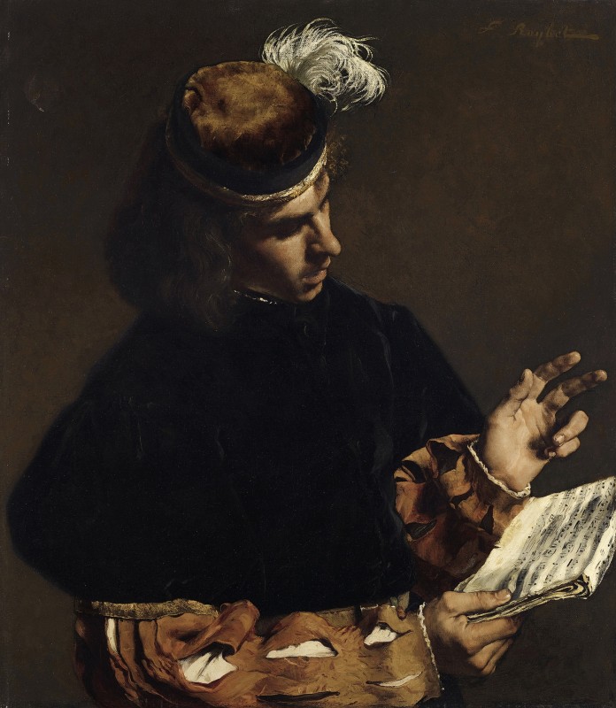 "Pictură. Figură / semifigură" by Ferdinand Roybet
