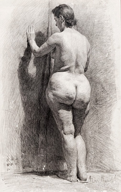 "Drawing. Nude" by Ilya Mashkov