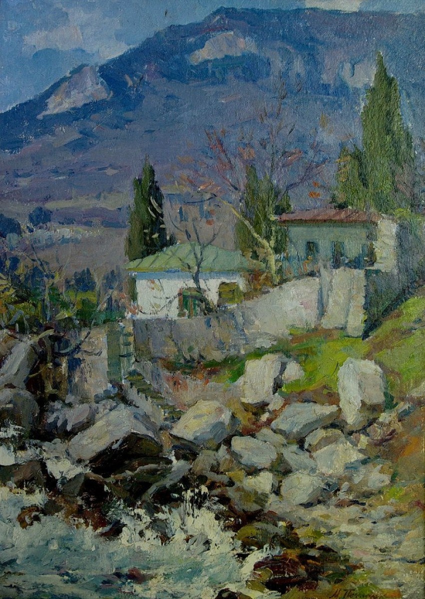 "Painting. Landscape. Architecture" by Mihail Petric