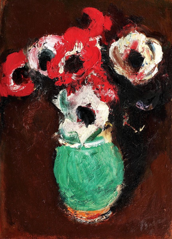 "Pictură. Flori" by Corneliu Baba