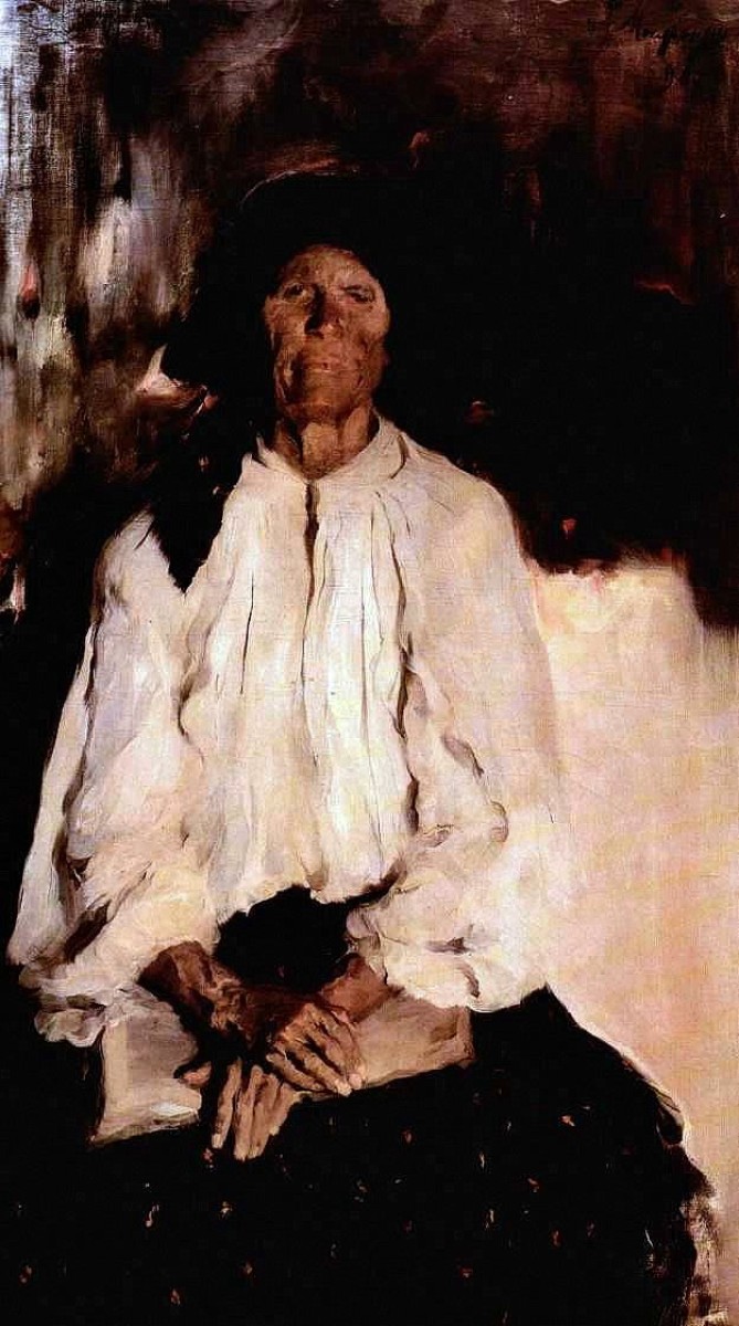 "Painting. Figure" by Filipp Andreevich Malyavin