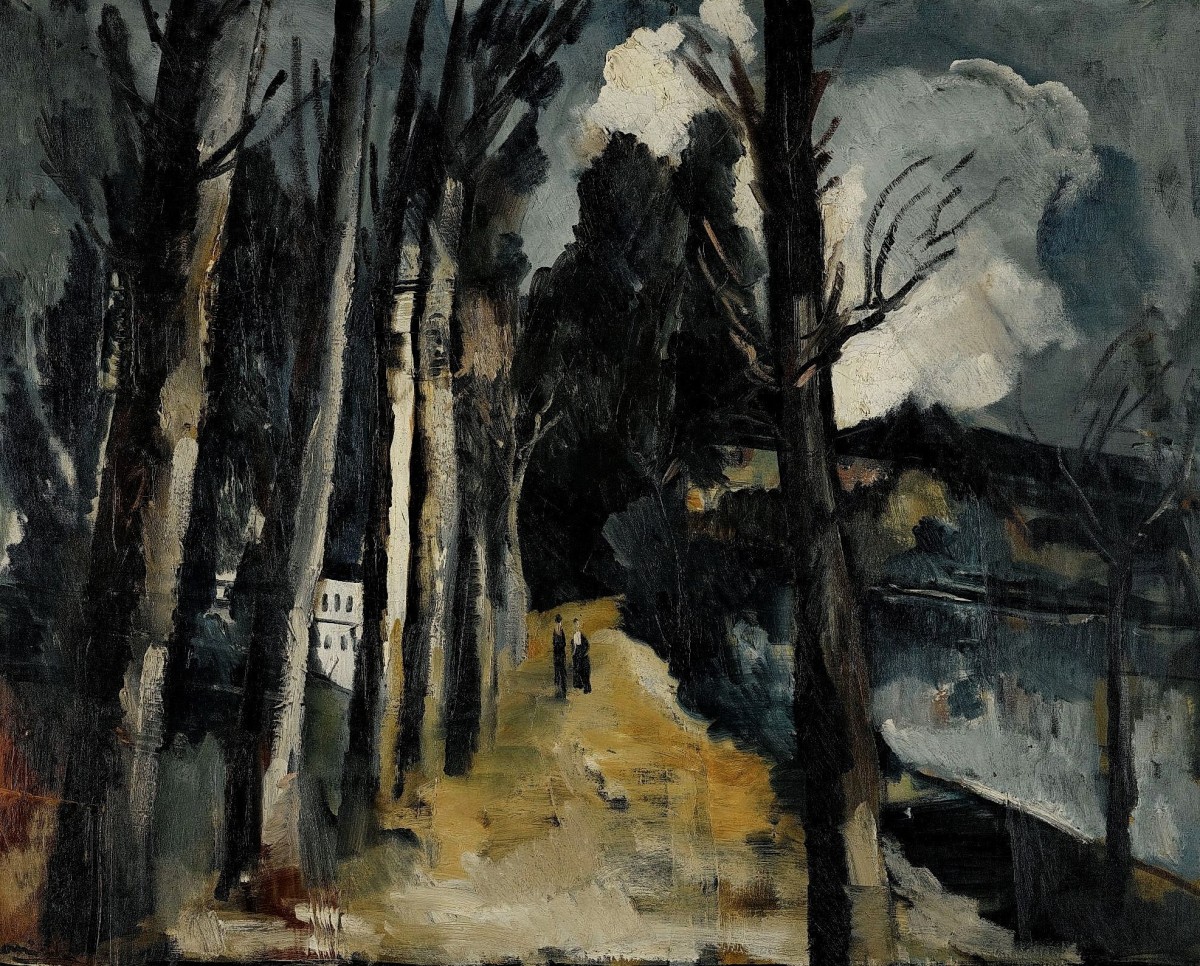 "Pictură. Peisaj" by Maurice de Vlaminck